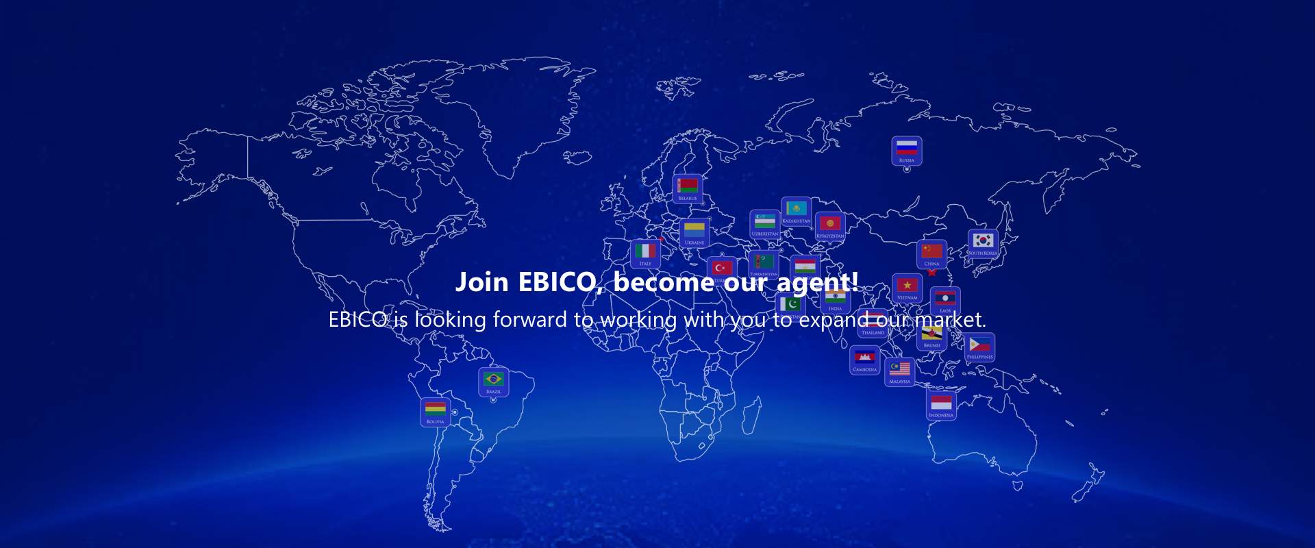 BECOME EBICO'S OFFICIAL AGENT