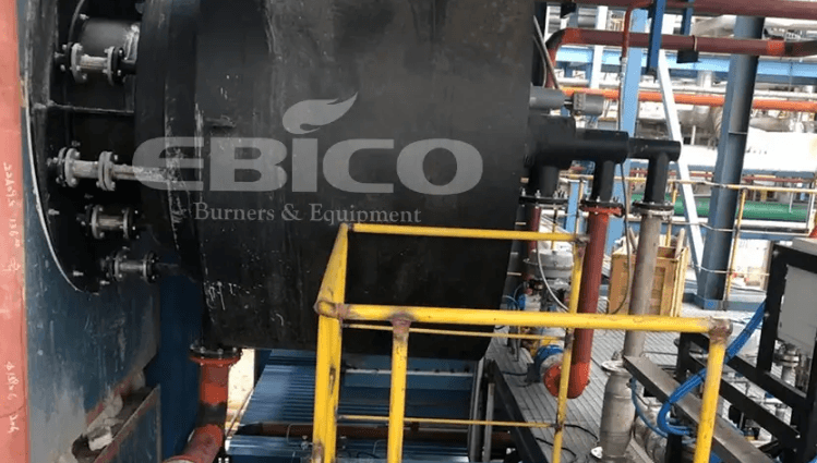 EBICO natural gas + biogas + hydrogen-rich composite burner