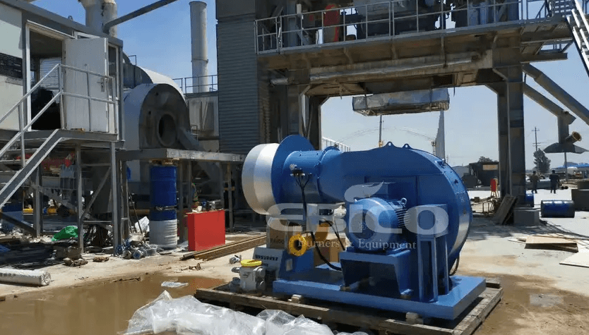 Low-NOx Transformation Project for Jiwei Highway 5000 Type Asphalt Mixing Plant
