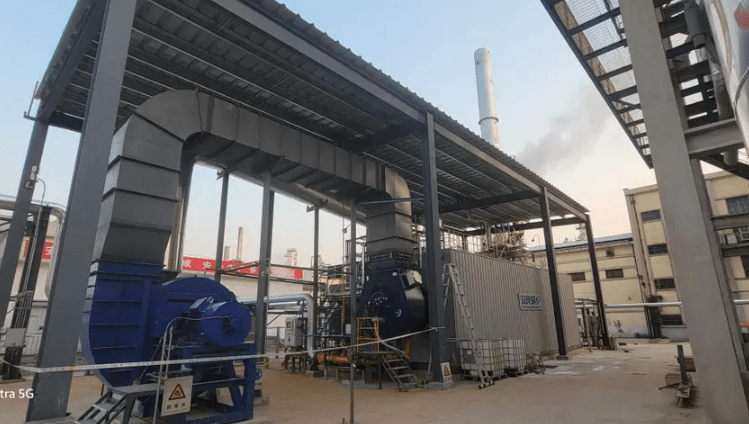 Sinopec 50 t/h steam boiler project and 7 million kcal Petro China projects