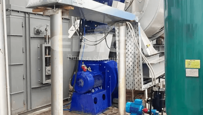 Beijing EA Machinery 5000 Asphalt Mixing Plant Supporting Low-NOx Burner Project