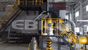 EBICO 50-ton steam boiler burner