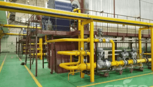 Guanghui Military Training Boiler Room’s 65-ton Hot Water Boiler Supporting Low-nitrogen Burner Project