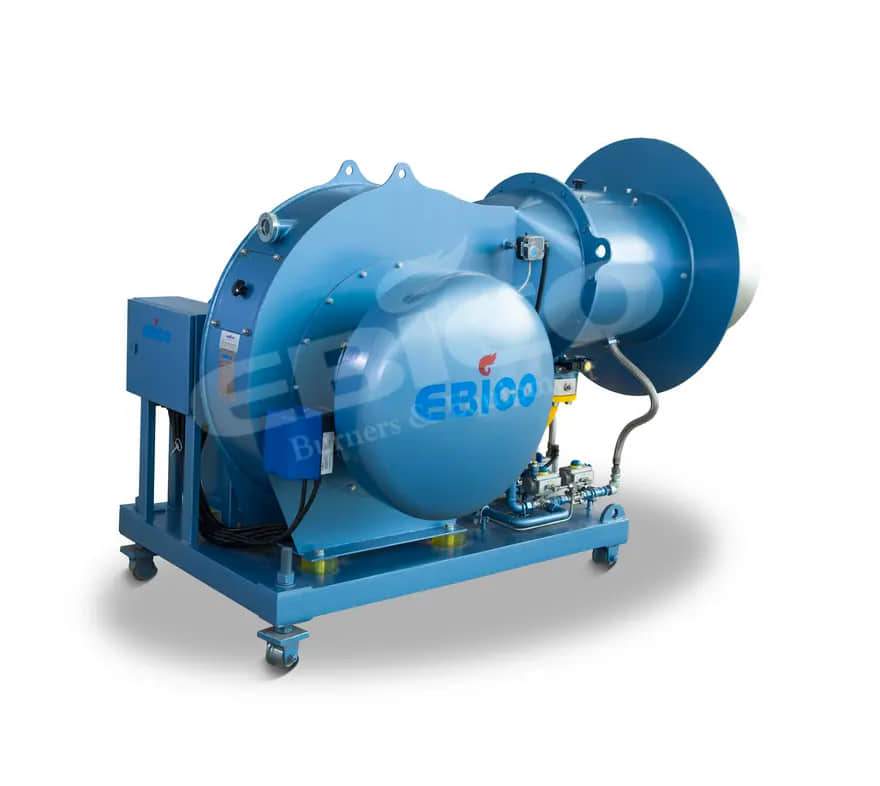EBS-G Industrial Natural Gas Burner for the Asphalt Mixing Plant