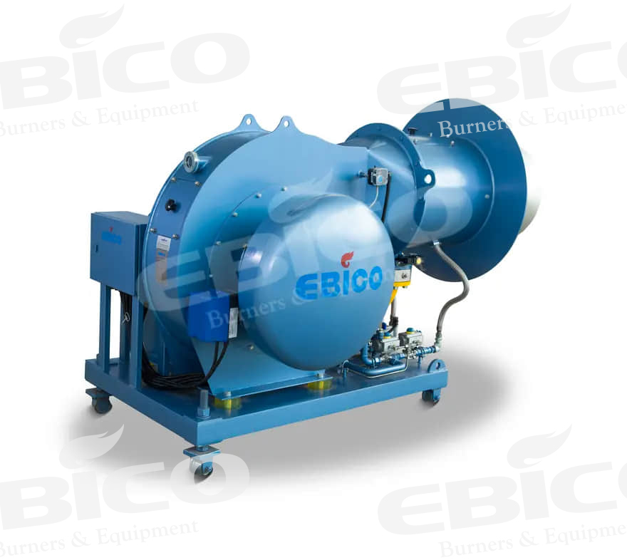 EBS-G Blast Furnace Gas Burner for the Asphalt Mixing Plant